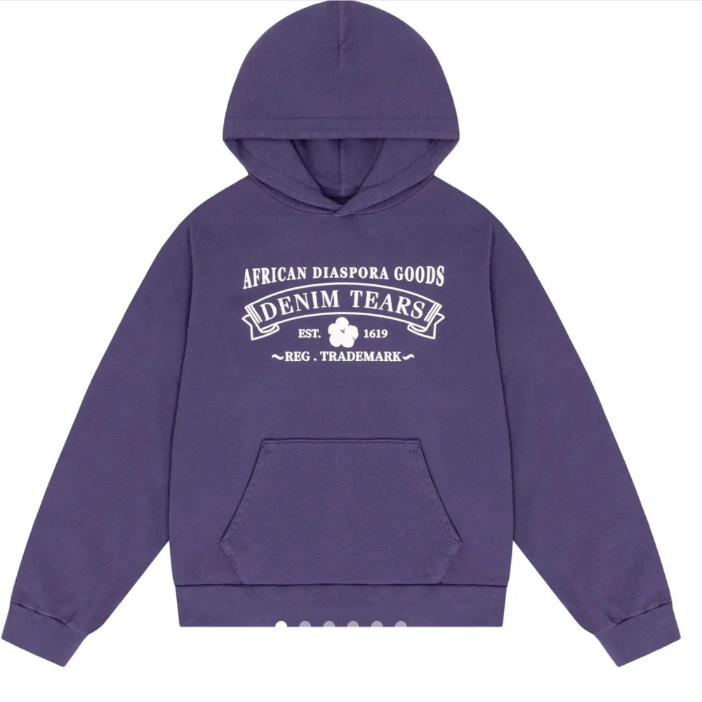 Denim Tears Purple Hoodie